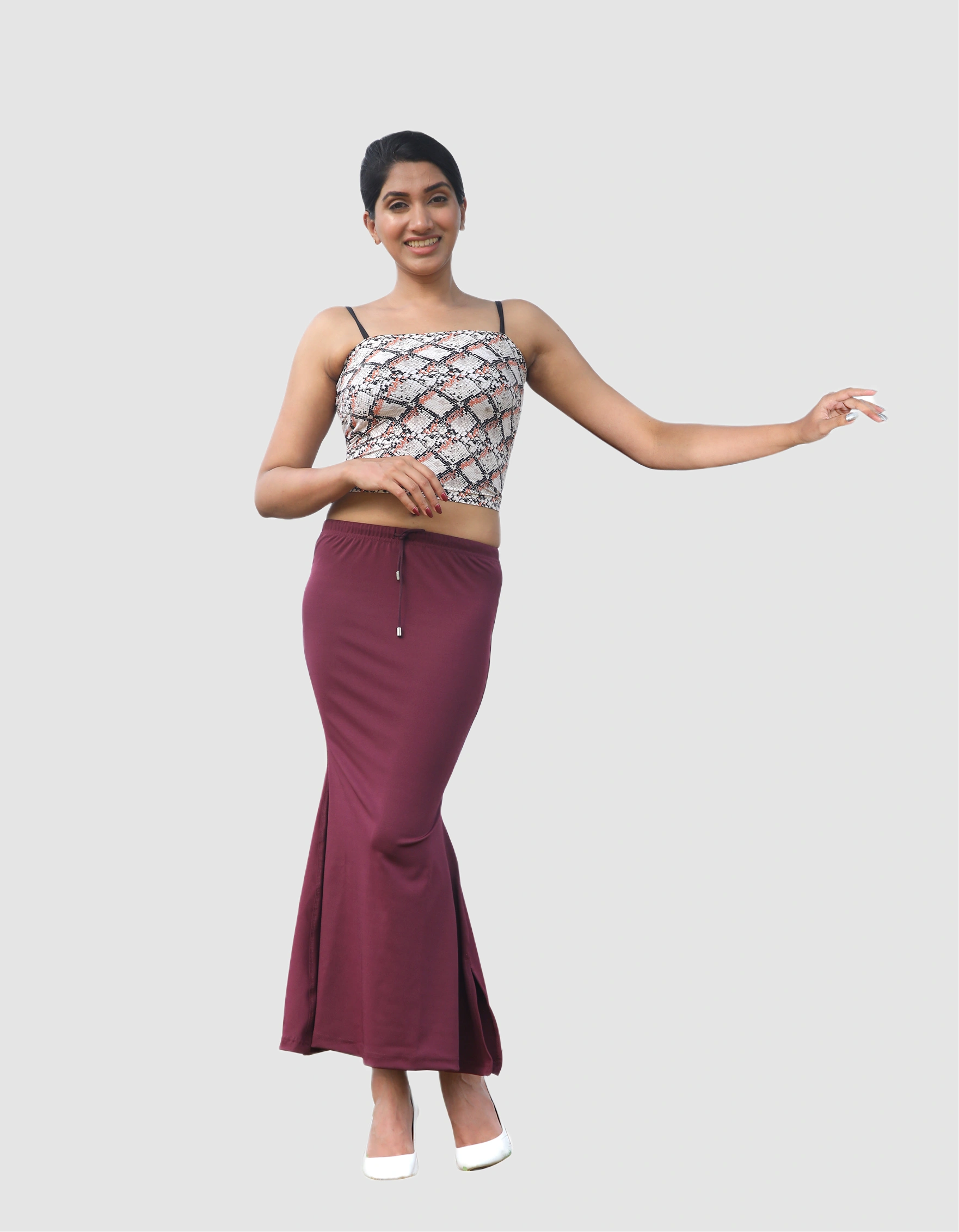 Saree Shapewear- Wine