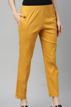 Mustard Yellow Kurti Pant