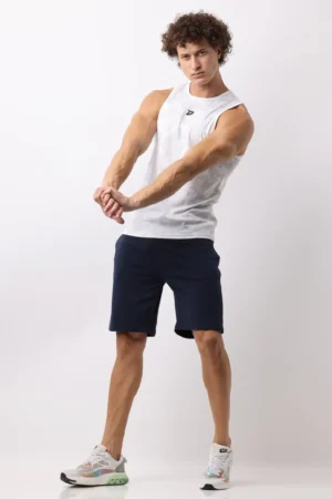 Athleisure Shorts - Navy
