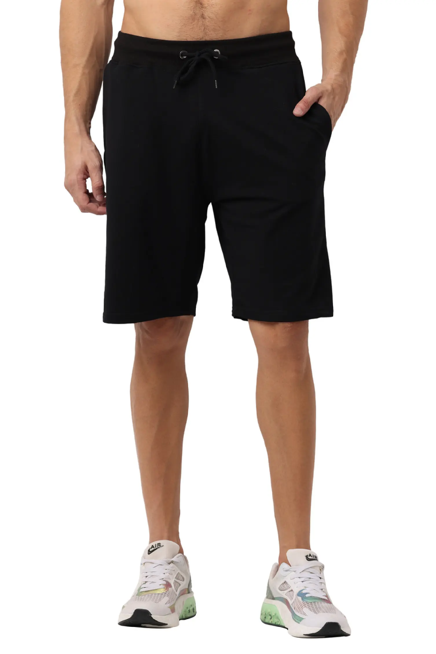 Athleisure Shorts - Black - Image 4