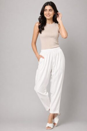 White Kurti Pant