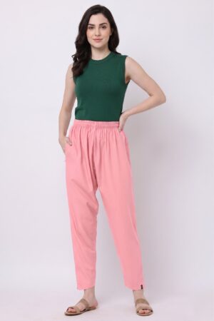 Baby Pink Kurti Pant