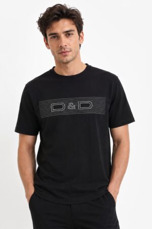 Mens T-shirts-Black