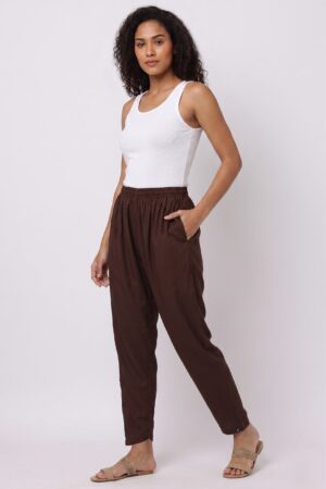 Brown Kurti Pant