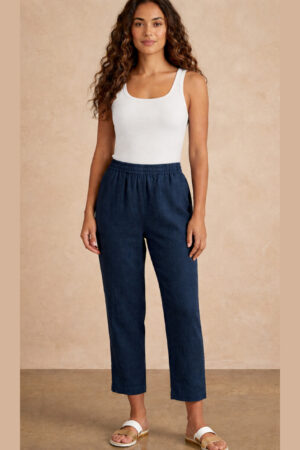 Midwaist Pant - Peacock Blue