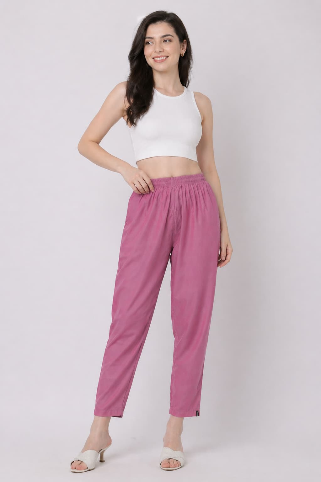 Onion Pink Kurti Pant - Image 2
