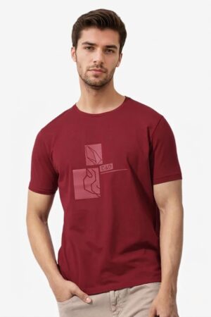 Mens T-shirts-Red